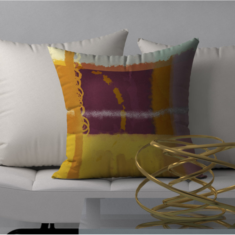 Reversible Throw Pillow, 20" x 20"