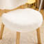 Fauteuil d'appoint Cloud Puff Soft avec pieds en bois - Meuble-lavabo moderne-597343721