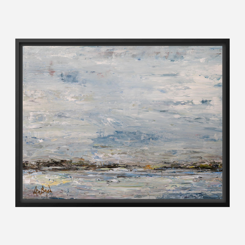 Salty Air By John Beard - Gallery Wrapped Canvas Print, Black Floater Framed, 32'' H x 42'' W x 2" D