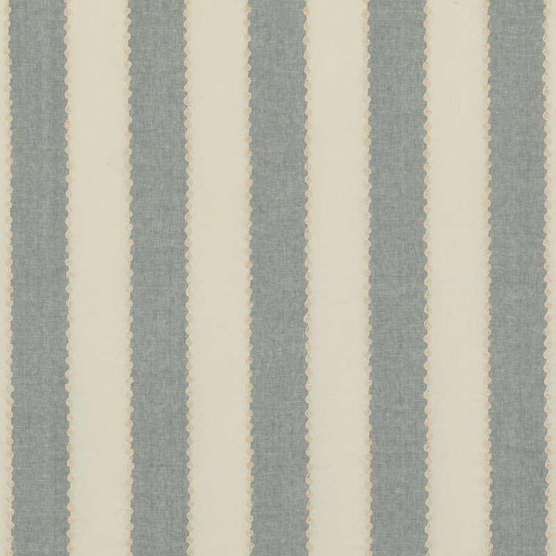 Ashmore Stripe Fabric, Blue