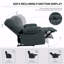 Avec fonction de massage et fauteuil inclinable avec vibration chauffante-1609761127