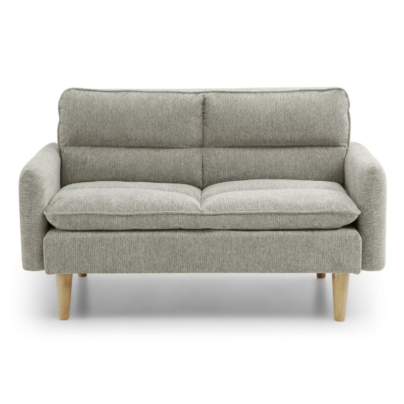 2 Seater Linen Blend Sofa, Cream