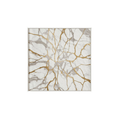 Machine Washable White Area Rug