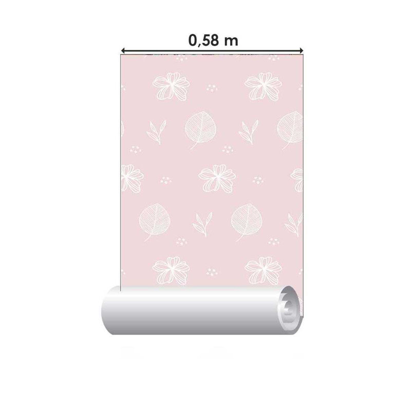 Rouleau de papier peint adhésif Bolduc L 126 po x l 24 po, L 126 po x l 24 po