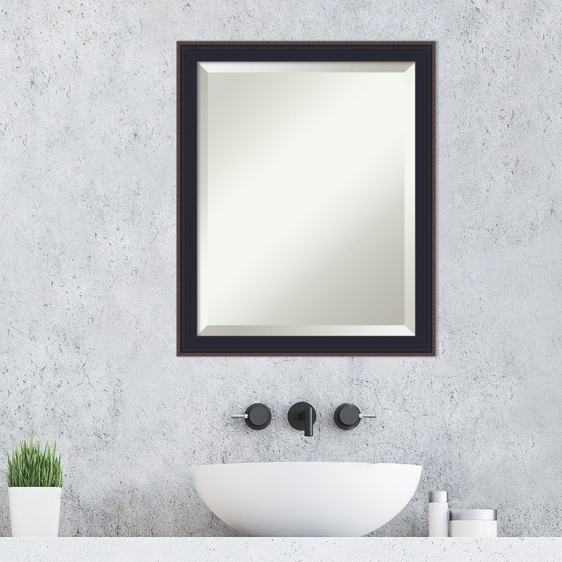 Miroir mural de salle de bain Havana, 22,5 po x 18,5 po