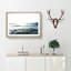 Surfing in Zuma Beach Malibu - Picture Frame Painting Print-56705945-56705946