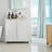 Tilted Laundry Hamper With Removable Baskets For Efficient Sorting And Space-Saving Storage.