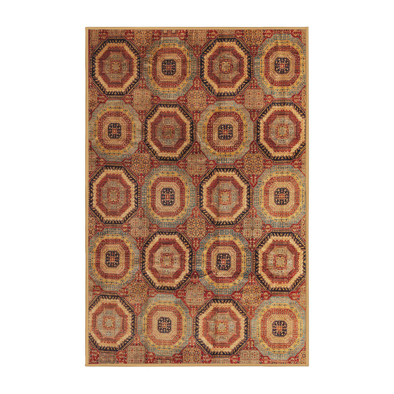Tapis abstrait moderne 4147, Rectangle 4 pi x 6 pi