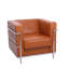 Fauteuil en cuir Pflugerville-88560207