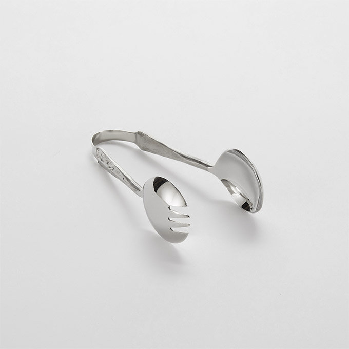 Amano Handcrafted Stainless Steel Salad Serving Spoon