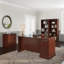 Ensemble de bureau d'ordinateur en L 3 pièces Raker-623407136
