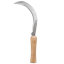 Scythe dentelé lame incurvée