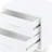 Sleek White 2 Side Table With Hairpin Legs Chic Nightstand For Bedroom-360282787