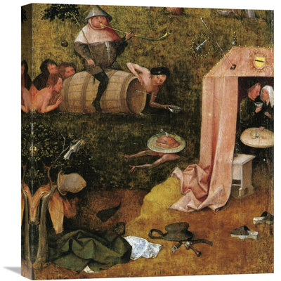 " Allegory Of Gluttony And Lust " by Hieronymus Bosch