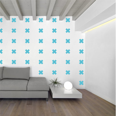 Abstract Non-Wall Damaging Wall Decal
