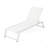 MYERS CHAISE LOUNGE WHITE DECK CHAIR