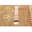 Tapis brun clair Peshawar Oushak 9 pi 0 po x 11 pi 10 po