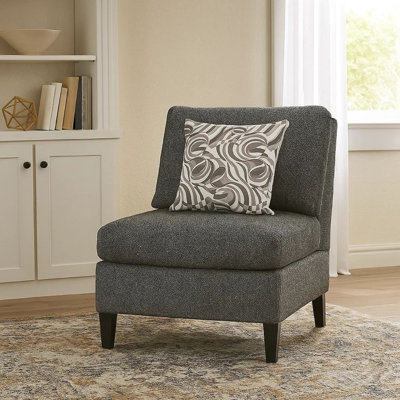 Fauteuil de chambre 26 po en chenille