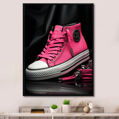 " Fashion Pink Sneakers Obsession I "