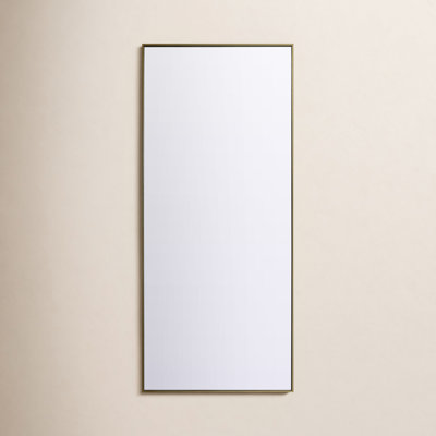 Sabine Metal Rectangle Floor Mirror