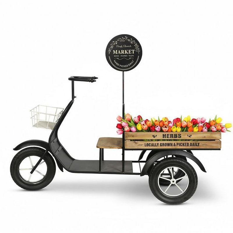 Support pour plante tricycle