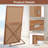 Arejas Rustic Solid Wood Flat Wall Mirror Freestanding Mirror-1033792996-955546509
