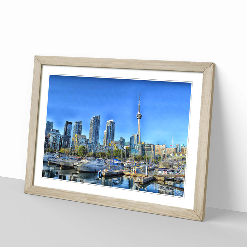 Single Picture Frame Print, Oak