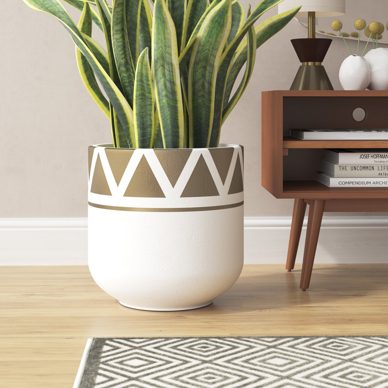 Pot de fleurs en argile Amora