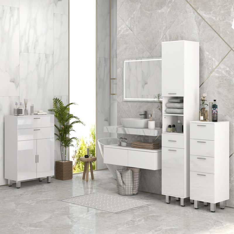 Particleboard Freestanding Bathroom Cabinet