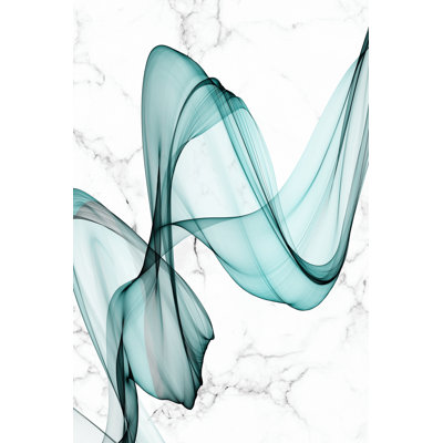 " Teal Ribbons III " by Irena Orlov