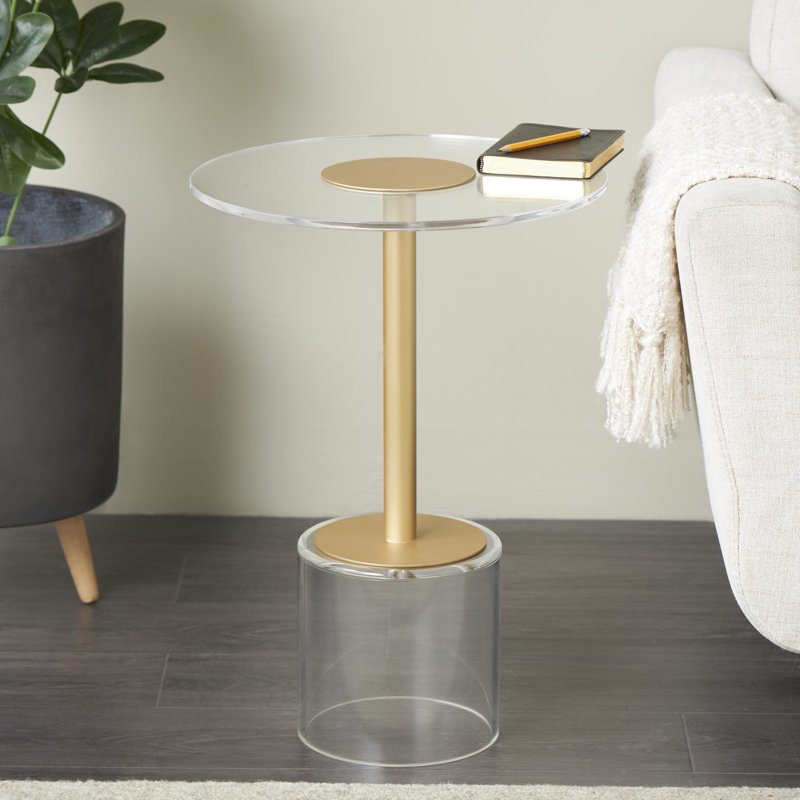 Table d'appoint Pemberville, H 22,60 po x l 15,7 po x L 15,7 po