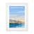 White Framed