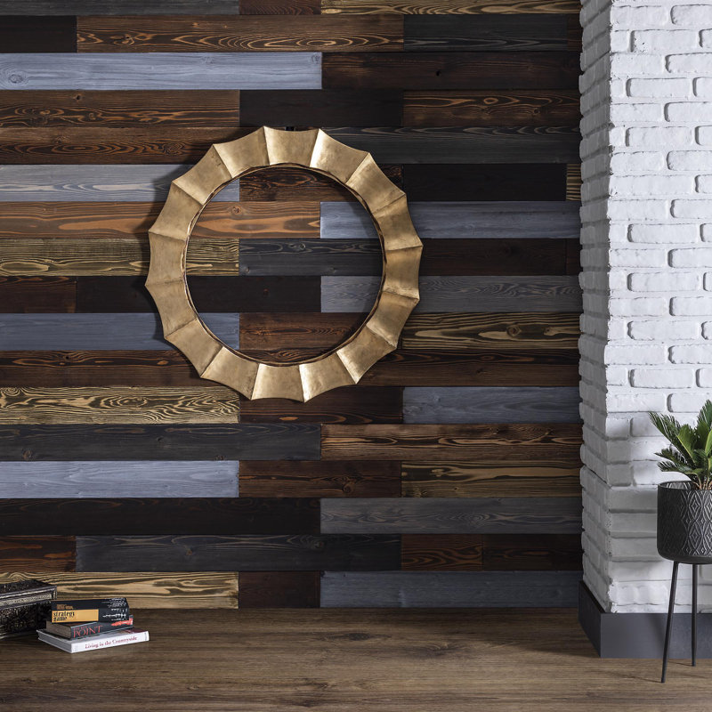 3.5" x 48" Barnwood Wall Paneling
