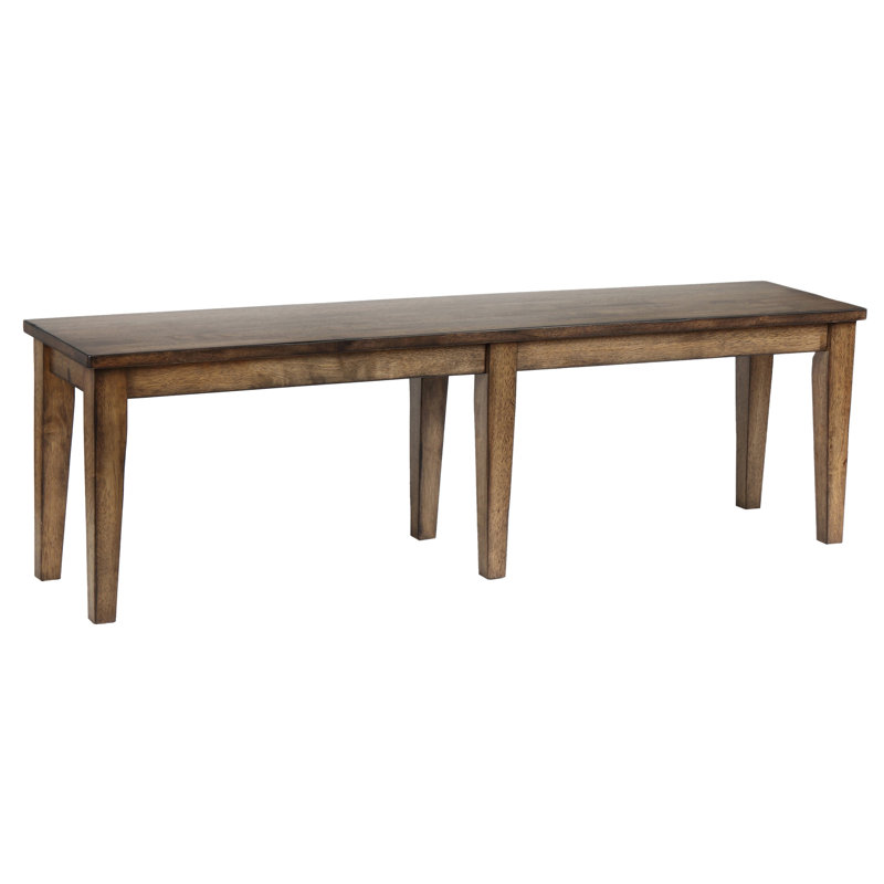 Banc en bois Bridgewater, Brun rustique