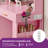 39.3" Makeup Vanity Table With LED Mirror, 4 Drawers, 7 Open Storage Shelves