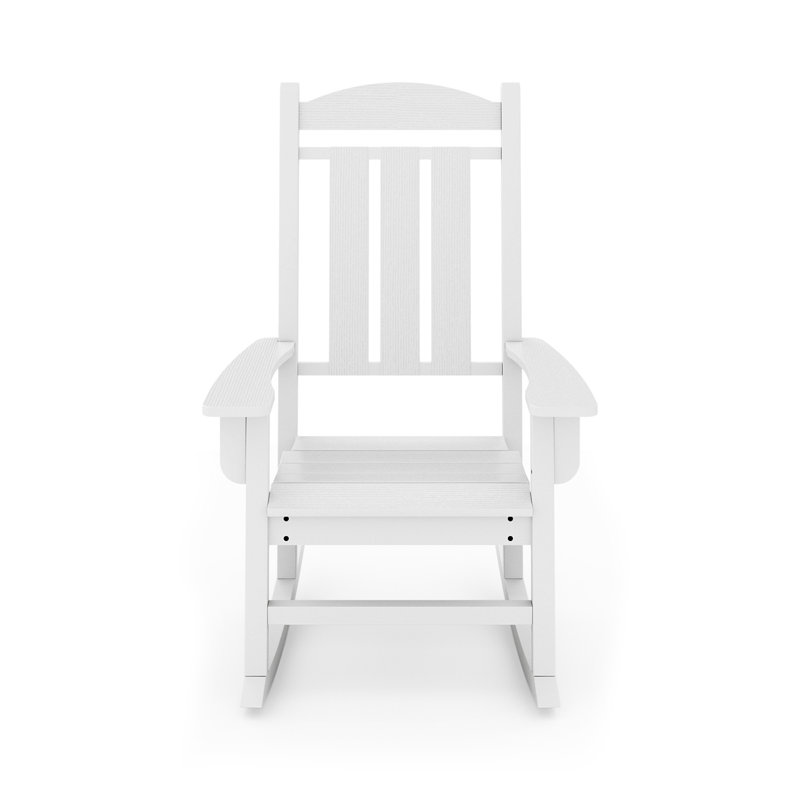 Chaise berçante Traditional, Blanc
