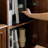 American style all solid wood closed bookcase