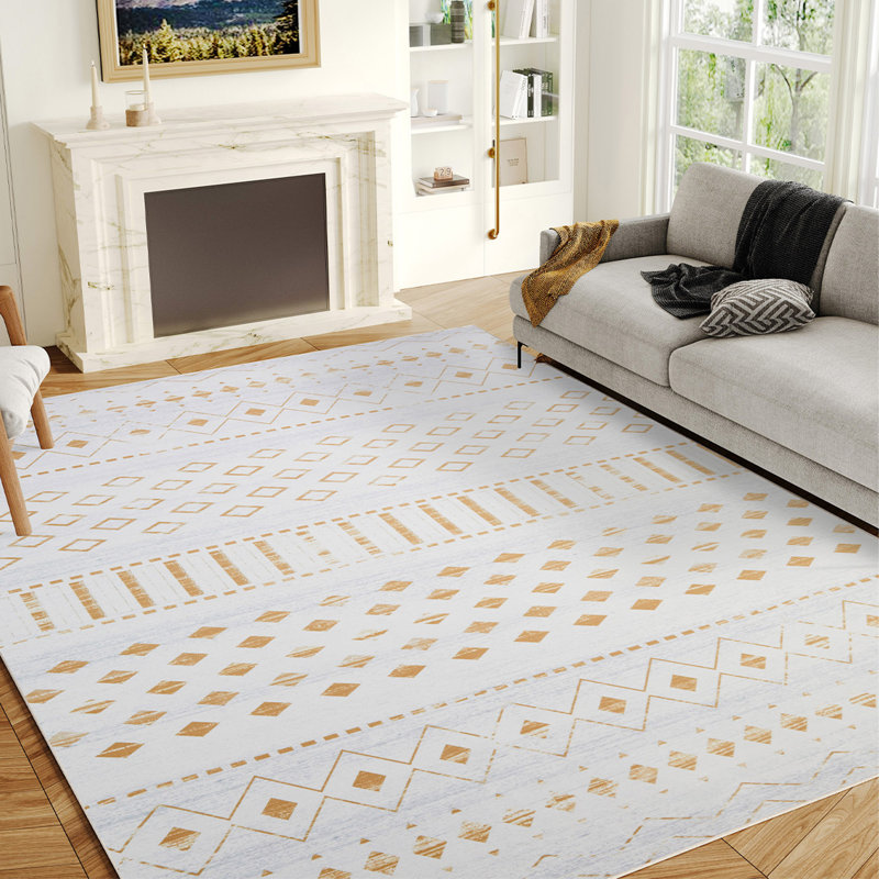 Tapis marocain lavable, Rectangle 5 pi x 7 pi