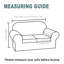 Machine Washable 3 Piece Stretch Sofa Slipcovers with 2 Cushion Loveseat Couch Covers for Living Room Furniture Cover 1 Base Cover Plus 2 Seat Cushion Covers Thicker Jacquard Fabric-1953118273