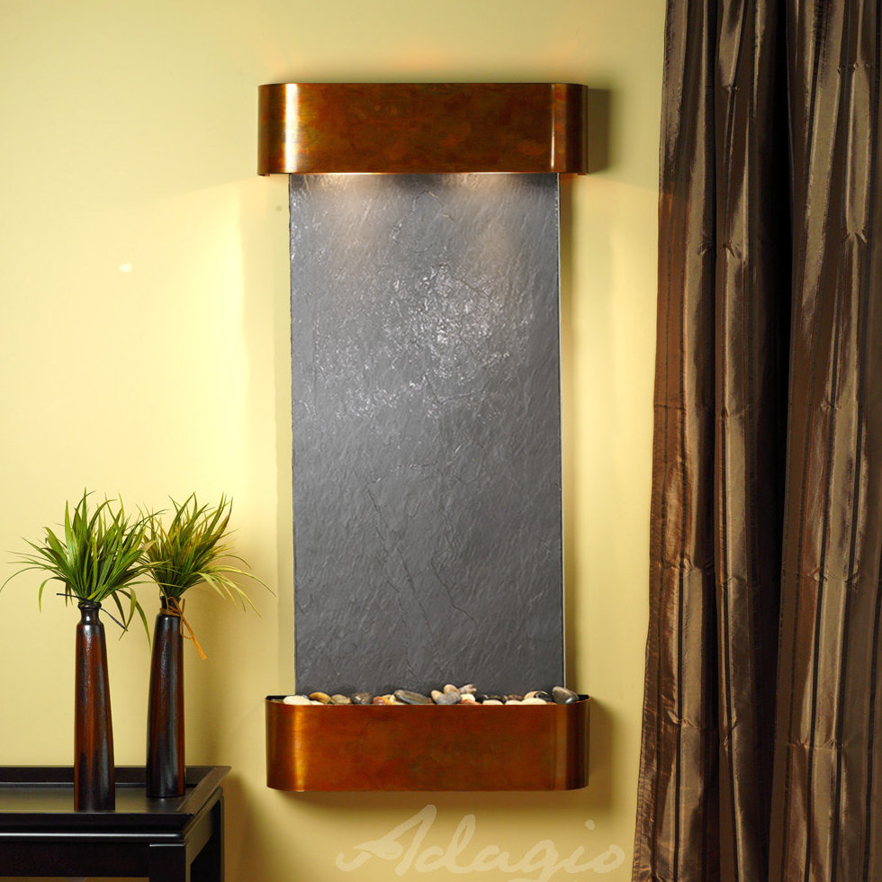 Adagio Fountains Cascade Springs Fountain with Light | Wayfair