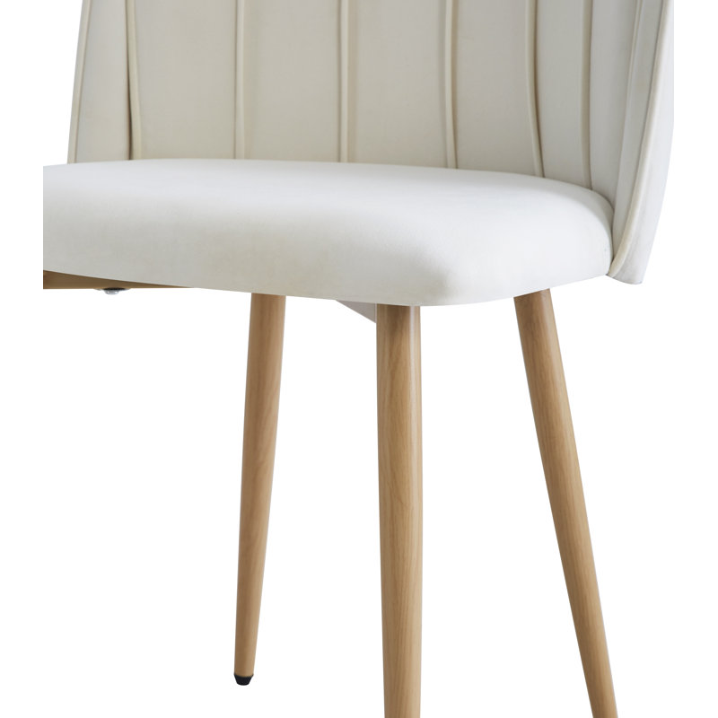 Ensemble de 2 chaises Seema, Beige