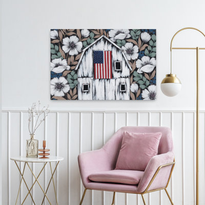 Abstract Contemporary Flower Art