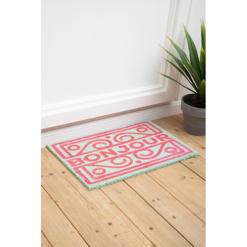 Markert Non-Slip Geometric Indoor / Outdoor Doormat