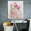  «Pink Bottles A» par Jean Plout, art mural sur toile-247642056