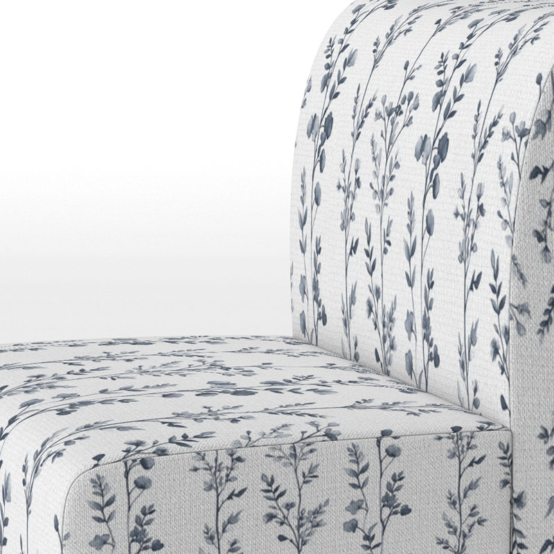 Fauteuil de chambre Country Farmhouse, Pantoufle sans accoudoirs