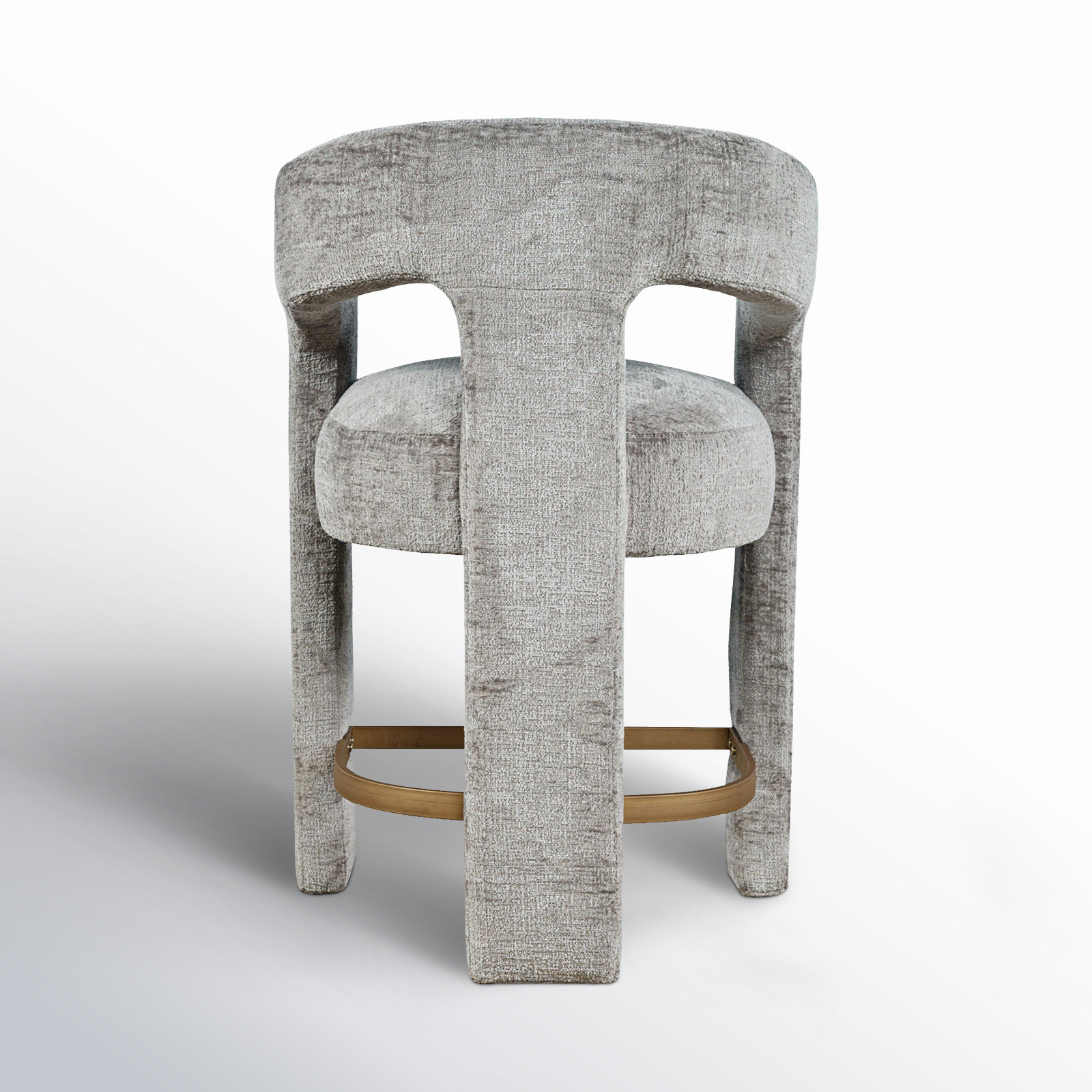 Darlington 25" Bar Stool, Gwen Gray Microsuede