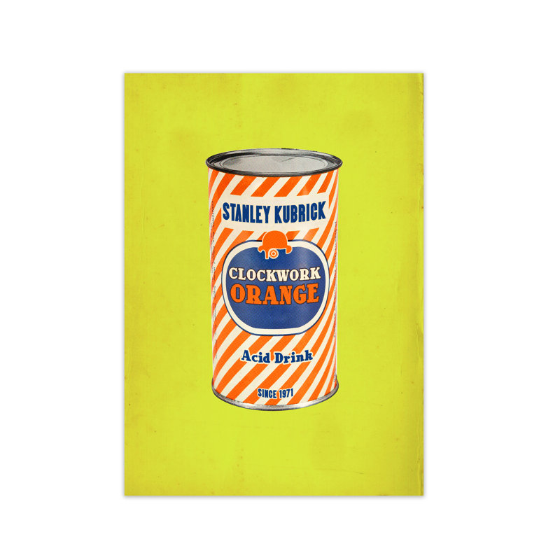 Clockwork Orange by David Redon - Print, No Frame, 42 cm H x 29.7 cm W x 1 cm D