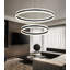 2-ring Modern Led Chandelier Gold-130133998