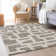 Premium Machine Washable Prisco Taupe Rug