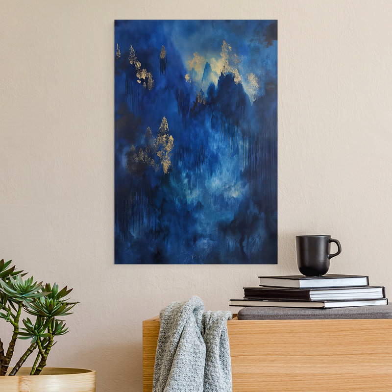 ABSTRACT Series XXII - Impression sur toile seulement - NON-CADRE, H 27 po x l 18 po